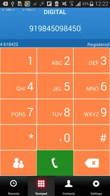 Digital Dialer android App screenshot 3